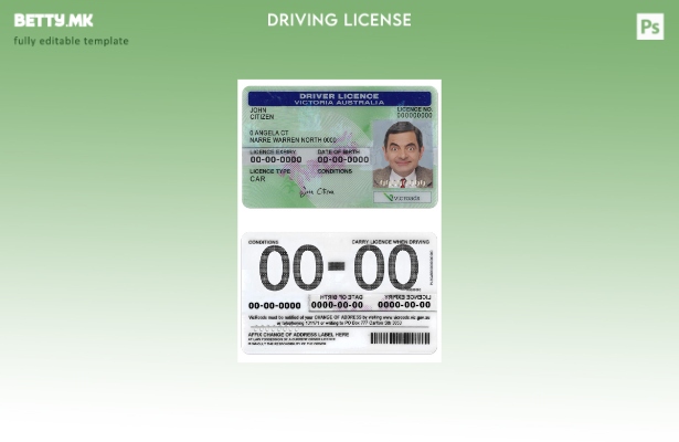 Модерен стил шаблон Австралија Викторија држава dl (верзија ).